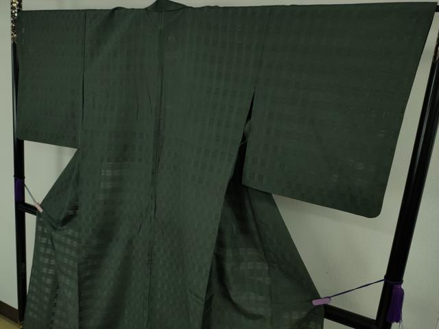 平和屋本店＊極上　夏物　伝統工芸士　木村竜之　紗紬　花々倉織　仙斉茶色　矢光本舗謹製　証紙付き　逸品　DZAB8974kh6