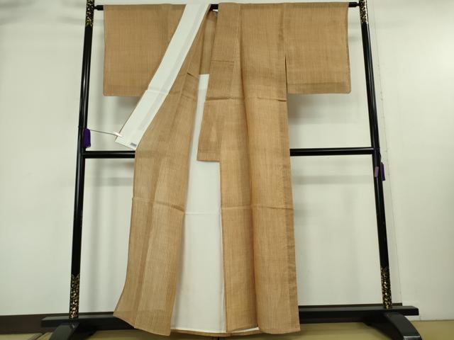 平和屋本店＊極上　夏物　重要無形文化財　本場宮古上布　豊見山カツ子作　苧麻　高島屋扱い　反端付き　逸品　DZAB8976kh6
