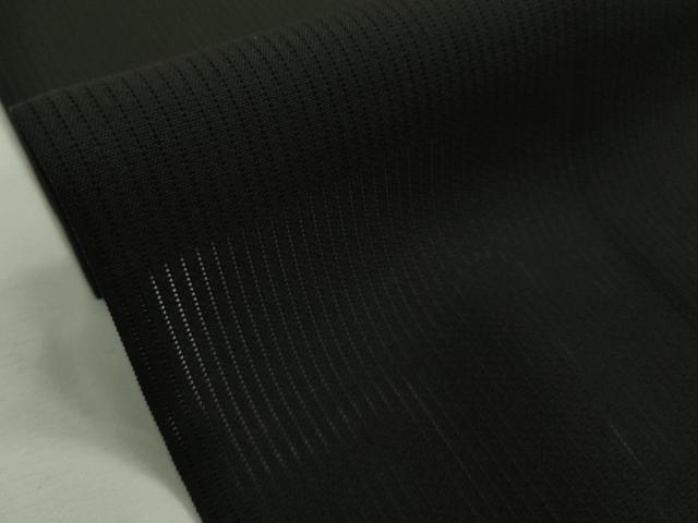 平和屋本店＊極上　夏物　中国三大刺繍　スワトウ刺繍　汕頭刺繍　訪問着　縦絽　エ霞紋紗　秋草文　黒地　逸品　DZAB8998kh6
