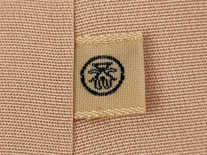 平和屋本店●極上　創業460年・千總　色留袖　駒刺繍　鶴亀　松竹梅　赤香色地　金彩　阪急百貨店扱い　逸品　DZAB9004kh6