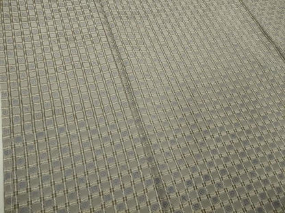 平和屋本店●極上　男性　お召　吉野間道　宝尽くし　逸品　未使用　DZAB9016kh6