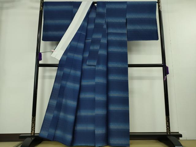 平和屋本店＊希少　沖縄県最高級織物　夏物　首里花倉織　首里織　花織・絽織・紗織　横段文　逸品　未使用　DZAB9019kh6