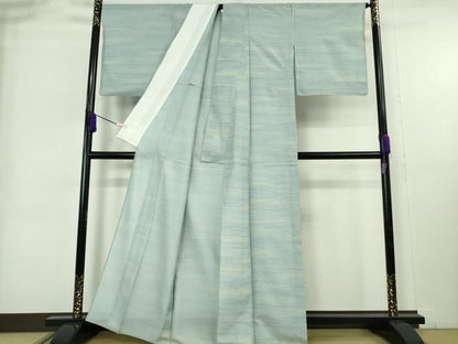 平和屋本店＊極上　夏物　石川県指定無形文化財　夏牛首紬　白山工房　手織り　逸品　DZAB9032kh6
