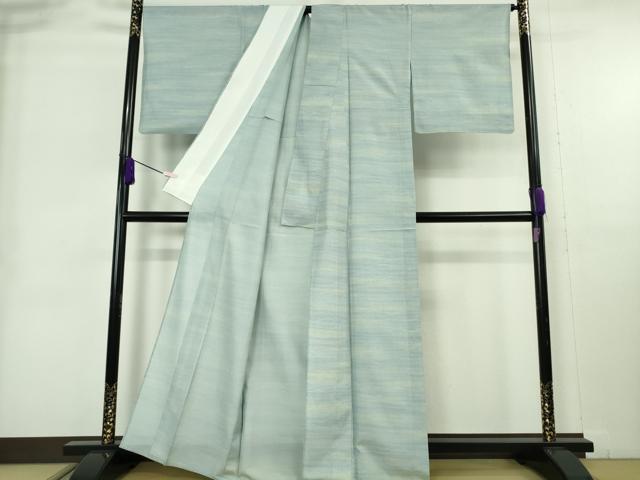 平和屋本店＊極上　夏物　石川県指定無形文化財　夏牛首紬　白山工房　手織り　逸品　DZAB9032kh6