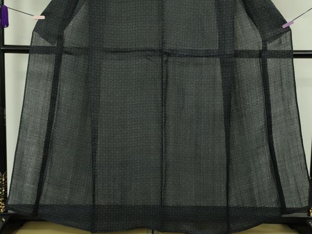 平和屋本店＊極上　夏物　重要無形文化財　本場宮古上布　苧麻　吉祥文　逸品　DZAB9035kh6