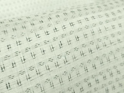 平和屋本店＊極上　夏物　石川県指定無形文化財　能登上布　本麻手織上布　白地　逸品　未使用　DZAB9038kh6