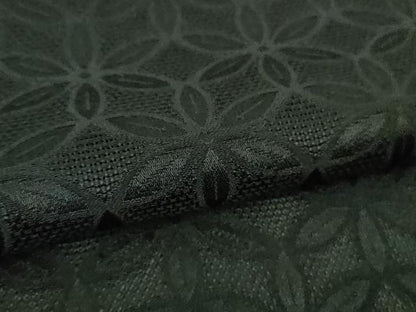 平和屋着物＊極上　夏物　色無地　紗　花繋ぎ地紋　蝋色　逸品　DZAB9044kh6