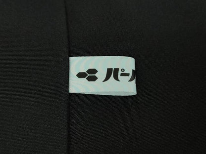 平和屋本店●極上　訪問着　総刺繍　カラー　暈し染め　黒地　金糸　逸品　DZAB9048kh6