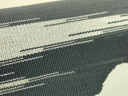 平和屋着物●極上　爪掻き本綴れ　八寸名古屋帯　雲取り文　金銀糸　逸品　未使用　DZAB9103kh6