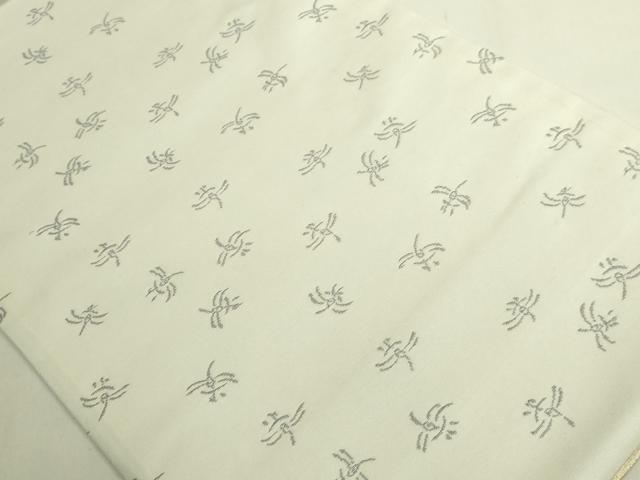 平和屋本店●極上　洛楽人工房　太鼓柄袋帯　唐織　立波に龍　金糸　逸品　DZAB9134kh6