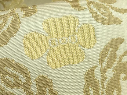 平和屋本店●最高級　人間国宝　北村武資　経錦　六通柄袋帯　蔓花華紋　金糸　逸品　DZAB9146kh6