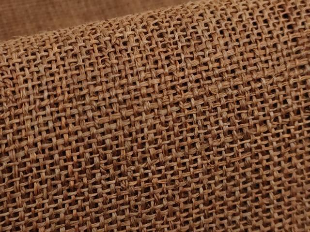平和屋本店＊極上　夏物　古代原始布　科布　八寸名古屋帯　黒茶色地　逸品　DZAB9158kh6