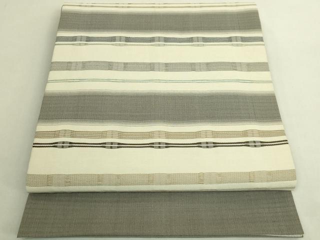 平和屋本店●極上　藤山千春　太鼓柄袋帯　吉野間道　逸品　DZAB9172kh6
