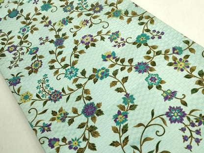 平和屋着物●極上　BANKAN　わものや　両面　全通柄袋帯　花唐草　金彩　逸品　DZAB9192kh6