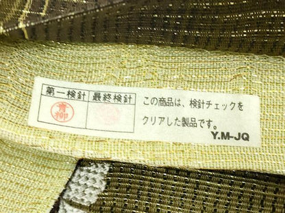 平和屋着物●極上　ひなや工房　くむ・あむ・おる　伊豆蔵明彦　太鼓柄袋帯　刺繍　正倉院花文　金糸　逸品　未使用　DZAB9198kh6