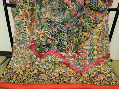 平和屋本店●最高級　中国三大刺繍　相良刺繍　総刺繍　色打掛　和装　婚礼　結婚式　花嫁　神社挙式　鳳凰花文　金糸　逸品　DZAB9201kh6