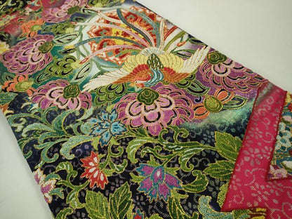 平和屋本店●最高級　中国三大刺繍　相良刺繍　総刺繍　色打掛　和装　婚礼　結婚式　花嫁　神社挙式　鳳凰花文　金糸　逸品　DZAB9201kh6
