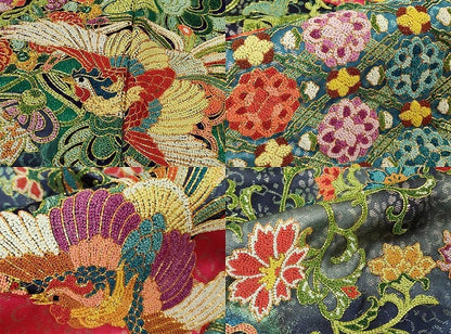 平和屋本店●最高級　中国三大刺繍　相良刺繍　総刺繍　色打掛　和装　婚礼　結婚式　花嫁　神社挙式　鳳凰花文　金糸　逸品　DZAB9201kh6