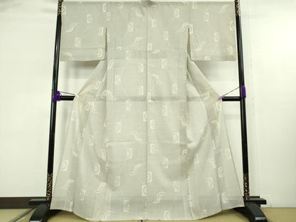 平和屋本店＊極上　夏物　本場大島紬　夏大島　150亀甲　吉祥文　逸品　DZAB9213kh6