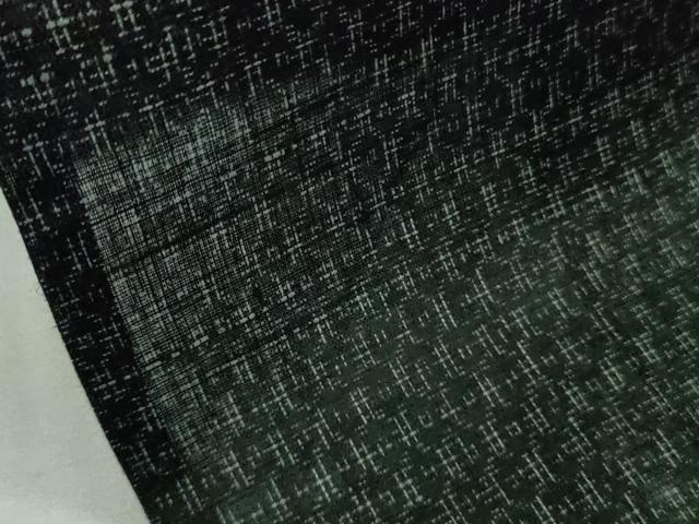 平和屋本店＊極上　夏物　男性　石川県指定無形文化財　能登上布　本麻手織上布　亀甲柄　逸品　DZAB9217kh6