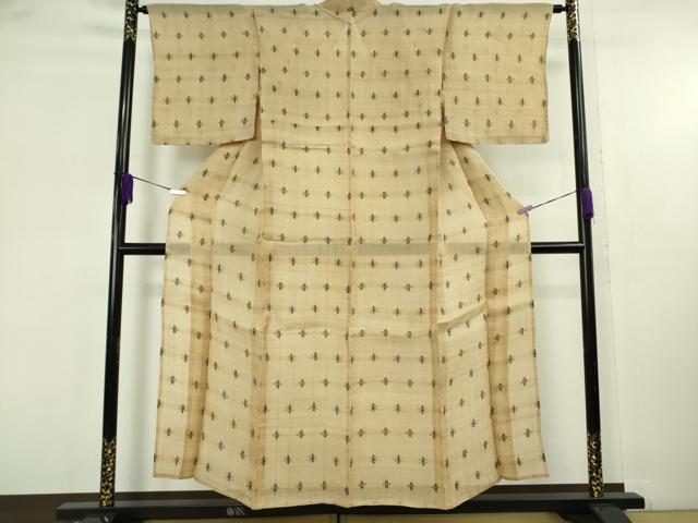 平和屋本店＊極上　夏物　芭蕉布　手積み芭蕉糸100％　逸品　DZAB9219kh6