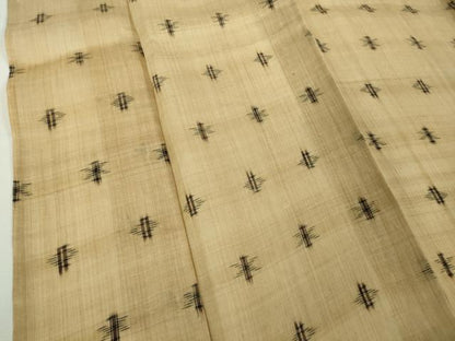 平和屋本店＊極上　夏物　芭蕉布　手積み芭蕉糸100％　逸品　DZAB9219kh6
