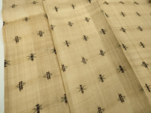 平和屋本店＊極上　夏物　芭蕉布　手積み芭蕉糸100％　逸品　DZAB9219kh6