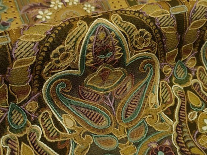 平和屋着物●極上　中国三大刺繍　スワトウ刺繍　汕頭刺繍　総刺繍　訪問着　洋花文　暈し染め　逸品　未使用　DZAB9252kh6