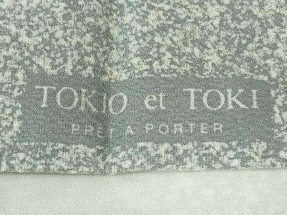 平和屋着物●極上　人間国宝　羽田登喜男　TOKIOetTOKI　訪問着　鴛鴦　花丸文　暈し染め　金銀彩　逸品　未使用　DZAB9260kh6