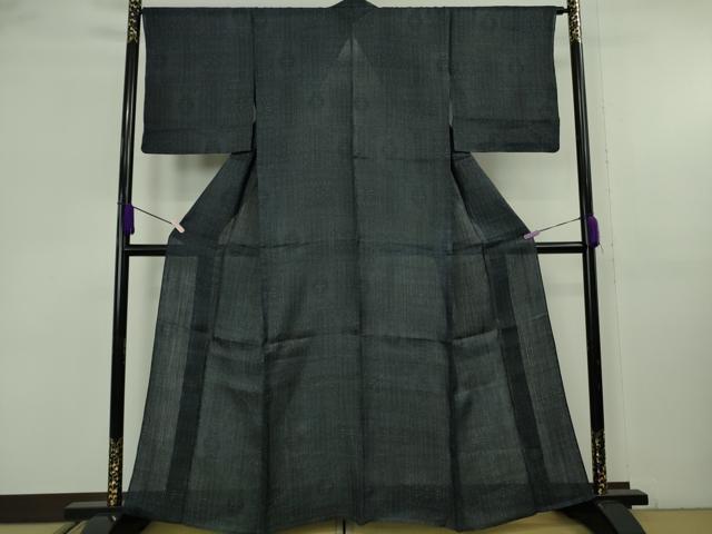平和屋本店＊極上　夏物　重要無形文化財　本場宮古上布　苧麻　吉祥文　松坂屋扱い　逸品　DZAB9276kh6