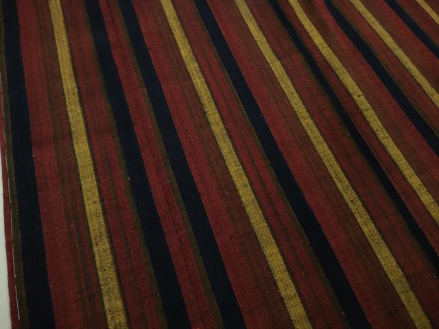 平和屋本店●極上　浦野理一　経節紬　間道　逸品　未使用　DZAB9296kh6
