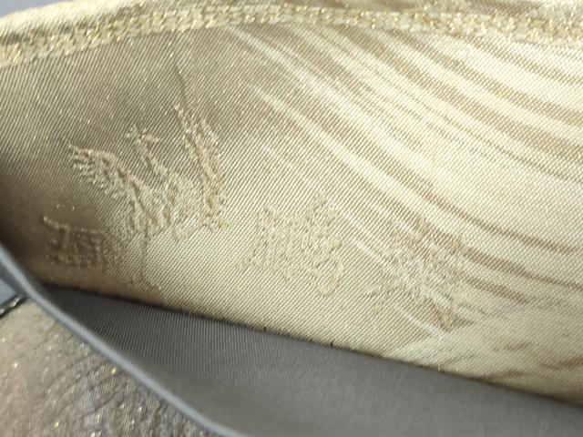平和屋着物●極上　博多織　鵬翔 　全通柄袋帯　間道　金通し地　逸品　DZAB9304kh6
