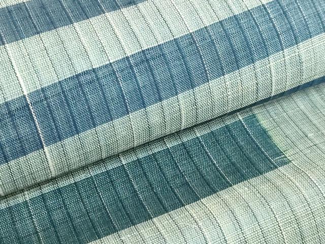 平和屋本店＊極上　夏物　沖縄県無形文化財指定　本場八重山上布　麻　九寸開き名古屋帯　与儀あけみ作　手織　証紙付　逸品　DZAB9319kh6