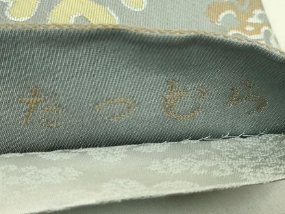 平和屋本店●極上　龍村美術織物　たつむら　両面　六通柄袋帯　双花文　逸品　DZAB9329kh6