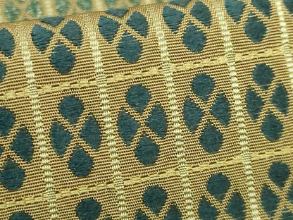 平和屋着物●極上　西陣　川島織物　九寸名古屋帯　格子　逸品　DZAB9345kh6