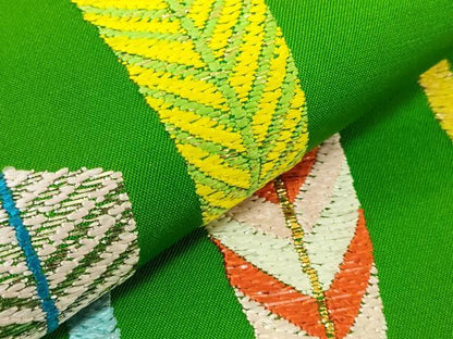 平和屋着物●最高級　龍村平蔵製　太鼓柄　本袋帯　唐織　大祝矢　金銀糸　逸品　DZAB9349kh6