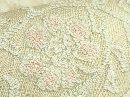 平和屋着物＊極上　夏物　中国三大刺繍　総相良刺繍　総刺繍　袋帯　すくい織　花唐草　逸品　未使用　DZAB9372kh6