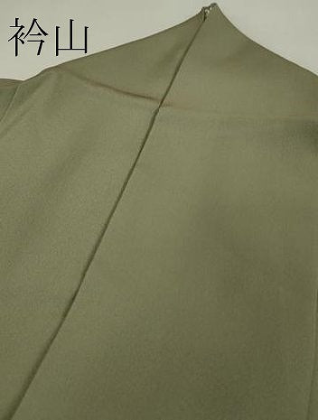 平和屋本店●極上　本加賀友禅作家　由水煌人　訪問着　新芽　柳茶色地　逸品　DZAB9432kh6