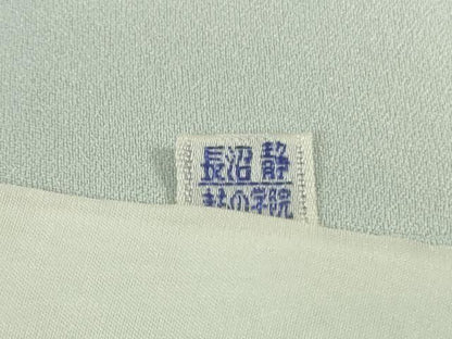 平和屋着物▽極上　訪問着　単衣　駒刺繍　道長鳳凰花文　暈し染め　金彩　逸品　未使用　DZAB9434kh6
