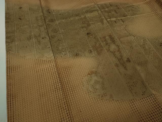 平和屋着物●極上 中国三大刺繍 スワトウ刺繍 汕頭・相良刺繍 総刺繍 本場大島紬 訪問着 暈し染め 夢織工房謹製 証紙付き 逸品 DZAB9435kh6