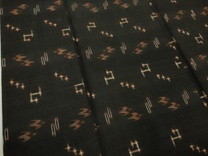 平和屋着物●極上　国指定重要無形文化財　本場久米島紬　手織　逸品　DZAB9456kh6