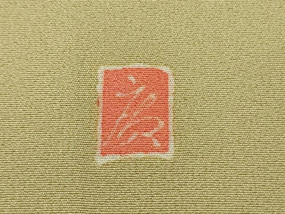 平和屋本店●極上　本加賀友禅作家　百貫廣樹　訪問着　松　椿　梅　飛鳥文　蒸栗色地　暈し染め　逸品　DZAB9475kh6