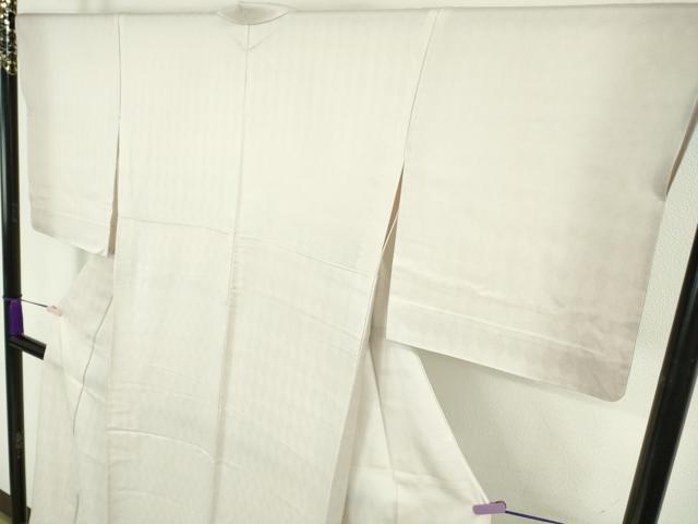 平和屋着物▽極上　訪問着　単衣　刺繍　ダイヤ地紋　ハート　クローバー　スペード　灰梅色地　暈し染め　逸品　DZAB9492kh6