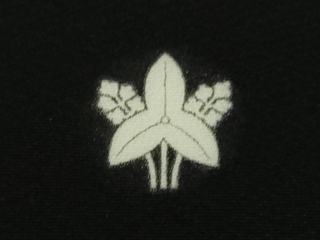 平和屋本店●極上　皇室献上作家　野村静枝　佐賀錦　黒留袖　更紗花唐草　飛鳥文　金銀糸　逸品　DZAB9495kh6