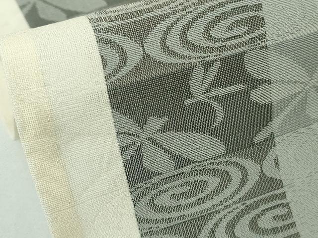 平和屋着物＊極上　夏物　池田重子コレクション　夏お召　蜻蛉　トンボ　逸品　未使用　DZAB9508kh6