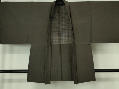 平和屋着物●極上 男性 銀座 志ま亀 本場大島紬 アンサンブル 100亀甲 総詰め 武島織物謹製 たとう紙・証紙付き 逸品　未使用　DZAB9518kh6