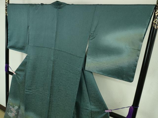 平和屋本店●極上　久保田一竹　幻の辻が花　訪問着　暈し染め　金通し地　さが美扱い　逸品　未使用　DZAB9536kh6