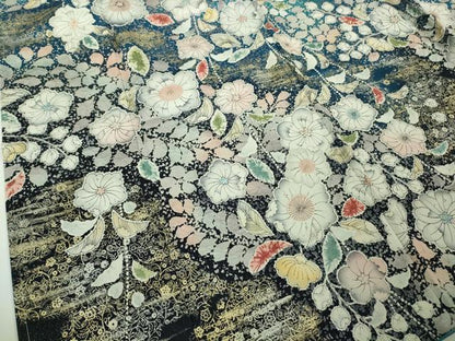平和屋本店●極上　振袖　辻が花　暈し染め　金彩　金通し地　逸品　未使用　DZAB9543kh6