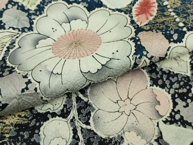 平和屋本店●極上　振袖　辻が花　暈し染め　金彩　金通し地　逸品　未使用　DZAB9543kh6