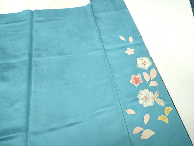 平和屋本店●極上　振袖　辻が花　暈し染め　金彩　金通し地　逸品　未使用　DZAB9543kh6